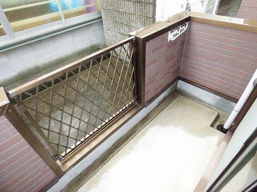 神戸市西区森友アパート バルコニー