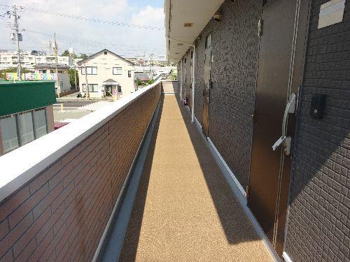 明石市林崎町アパート ロビー