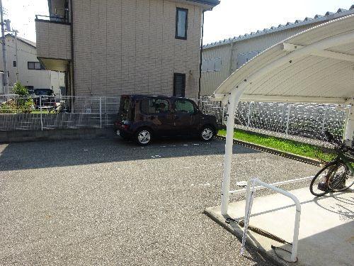 明石市林崎町アパート 駐車場