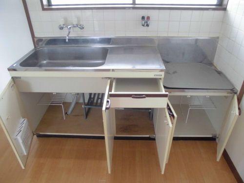 神戸市西区中野アパート キッチン