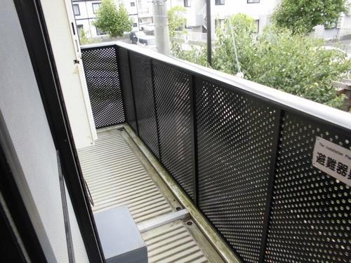 神戸市西区上新地アパート バルコニー