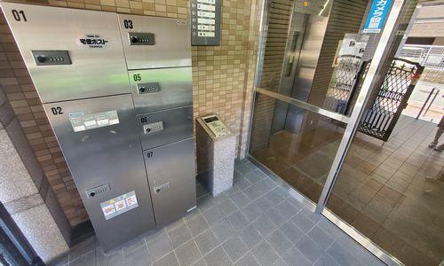 明石市東仲ノ町マンション ロビー