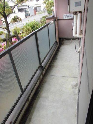 神戸市西区王塚台マンション バルコニー
