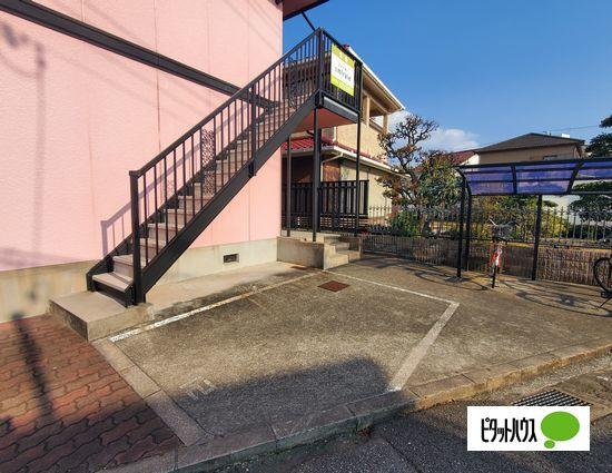 明石市田町アパート ロビー
