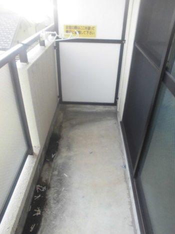 神戸市西区王塚台マンション バルコニー