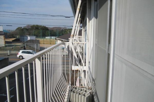 明石市太寺アパート バルコニー