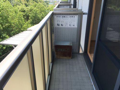 神戸市西区水谷アパート バルコニー