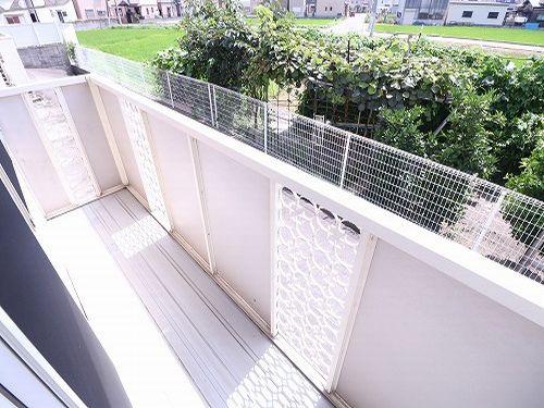 明石市大久保町大久保町アパート バルコニー