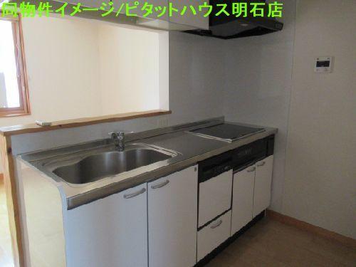 神戸市西区伊川谷町有瀬テラスハウス キッチン