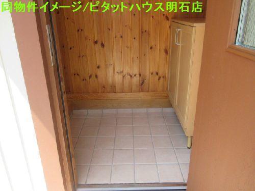 神戸市西区伊川谷町有瀬テラスハウス 玄関