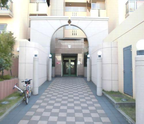 明石市材木町マンション エントランス