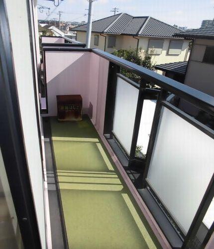 神戸市西区北別府アパート バルコニー