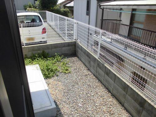 明石市朝霧南町テラスハウス 庭