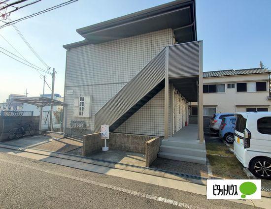 明石市新明町アパート ロビー