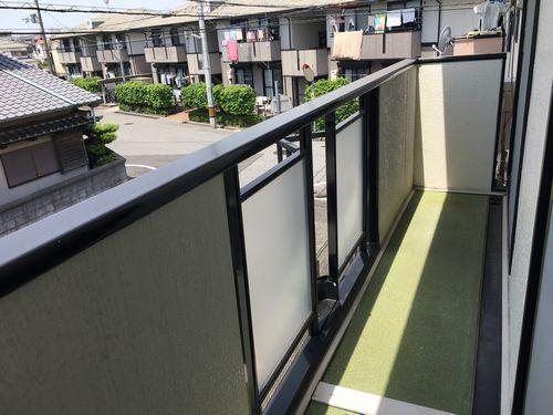 神戸市西区王塚台アパート バルコニー