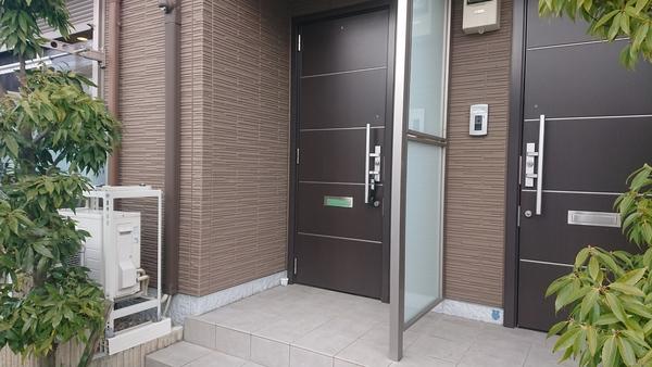 神戸市西区伊川谷町有瀬アパート エントランス