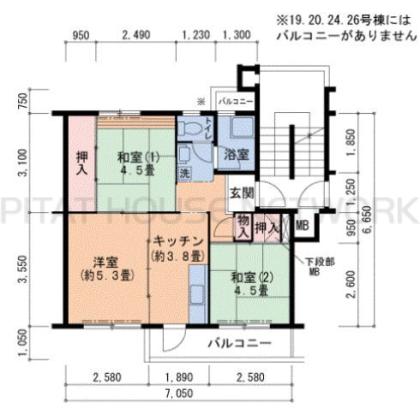  間取り図写真