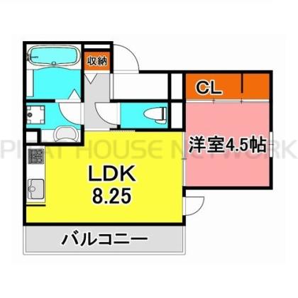  間取り図写真