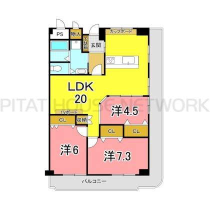  間取り図写真