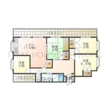  間取り図写真