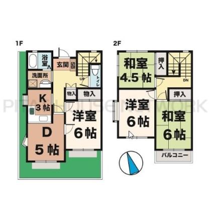  間取り図写真