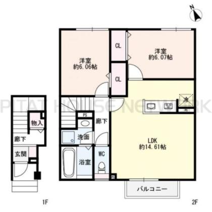  間取り図写真