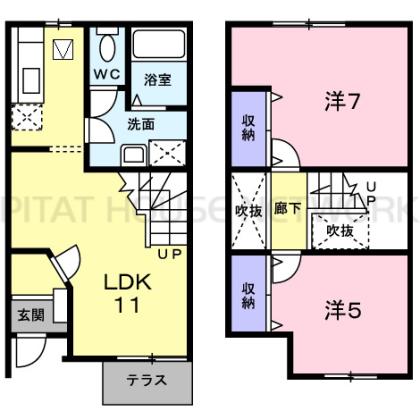  間取り図写真