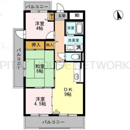  間取り図写真