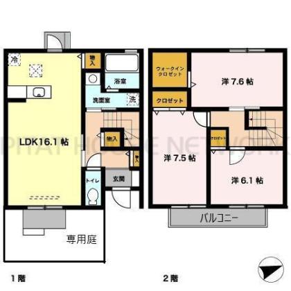  間取り図写真