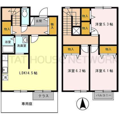  間取り図写真