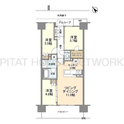  間取り図写真