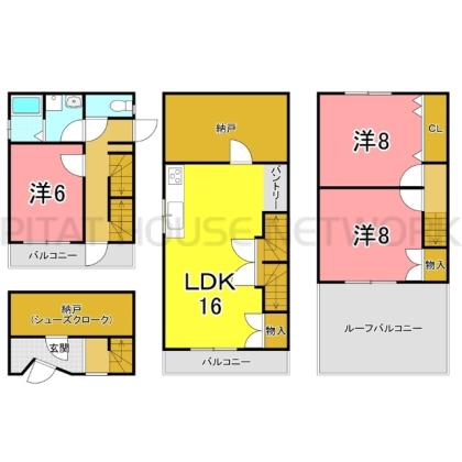  間取り図写真