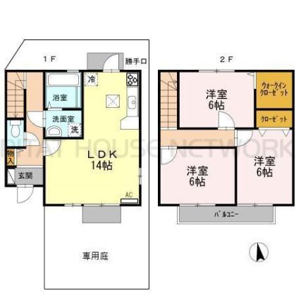  間取り図写真