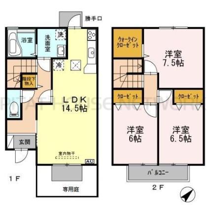  間取り図写真