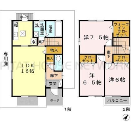  間取り図写真