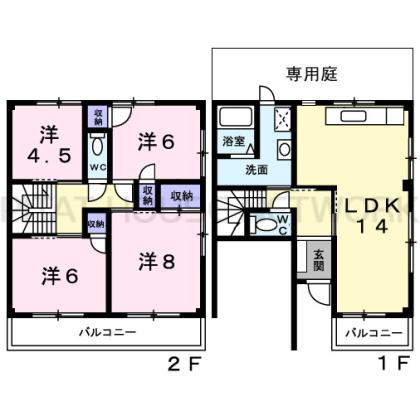  間取り図写真