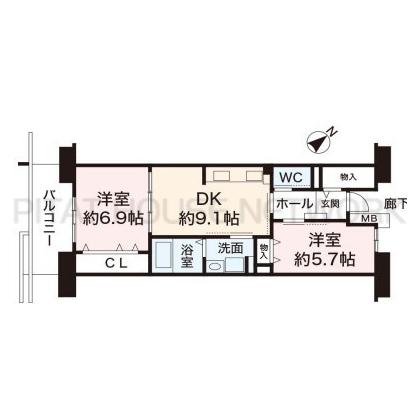  間取り図写真