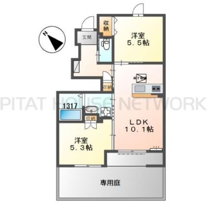 間取り図写真
