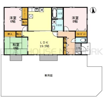  間取り図写真