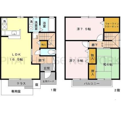  間取り図写真