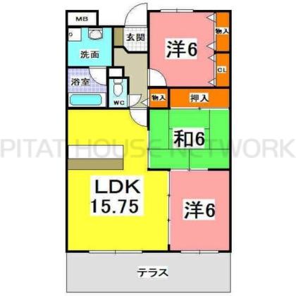  間取り図写真