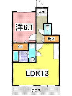 メゾンドオー 間取り図画像