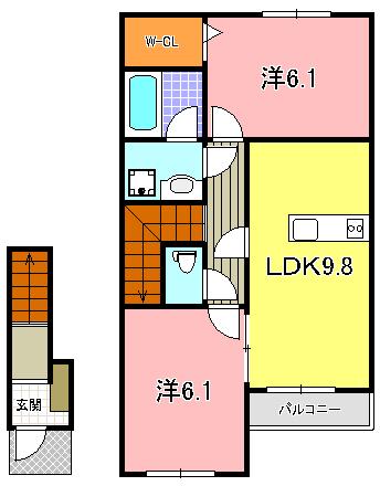  間取り図写真