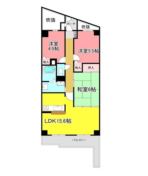  間取り図写真