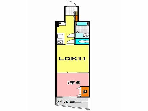 明石市大蔵本町アパート 間取り図画像
