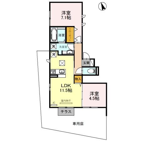  間取り図写真