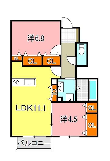  間取り図写真