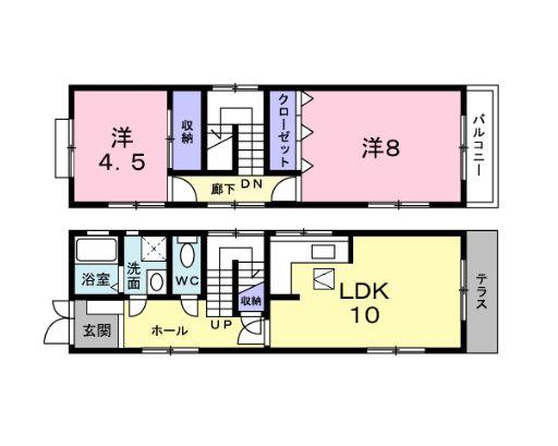 明石市大久保町大久保町一戸建 間取り図画像