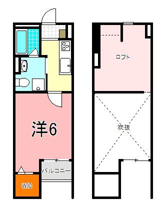 明石市南王子町アパート 間取り図画像