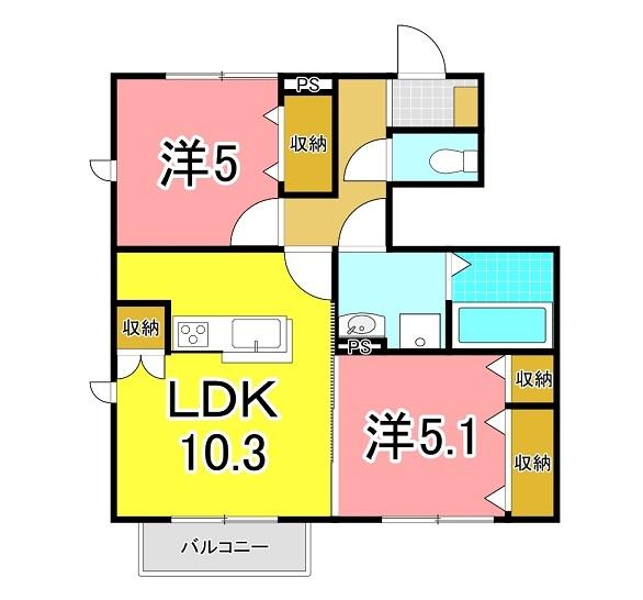 シェーンメーア 間取り図画像